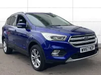 Used Ford Kuga Titanium 182 HP (133 kW) 2017 Blue SUV