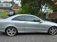 Used Mercedes CLK220 2007 Silver Coupe