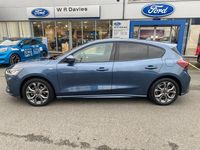 Used Ford Focus ST-Line 125 HP (91 kW) 2022 Blue Hatchback