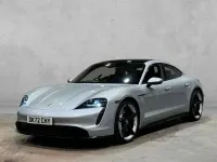 Used Porsche Taycan Performance Package 419 kW (571 HP) 2022 Silver Sedan