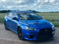 Used Mitsubishi Lancer 240 HP (176 kW) 2011 Blue Sedan