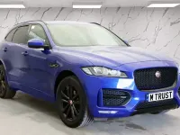 Used Jaguar F-Pace R-Sport 180 HP (132 kW) 2019 Blue SUV