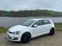 Used VW Golf VII S 115 HP (84 kW) 2017 White Hatchback
