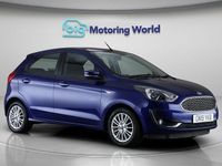 Used Ford Ka Plus Zetec 86 HP (63 kW) 2019 Blue Hatchback