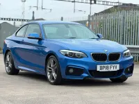 Used BMW 218 M Sport 2018 Blue Coupe