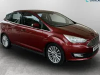 Used Ford C-MAX Titanium 125 HP (91 kW) 2016 Red MPV