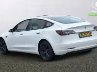 Used Tesla Model 3 Standard Range 239 kW (325 HP) 2020 White Sedan