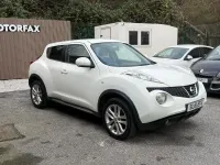 Used Nissan Juke Acenta 110 HP (80 kW) 2011 White SUV