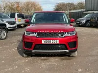 Used Land Rover Range Rover Sport HSE 306 HP (225 kW) 2019 Red SUV