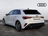 Used Audi A3 Black Edition 150 HP (110 kW) 2025 White Hatchback