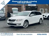Used Skoda Octavia Elegance 150 HP (110 kW) 2013 White Estate
