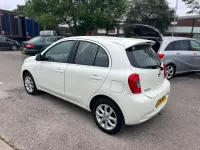 Used Nissan Micra Acenta 2014 White Hatchback