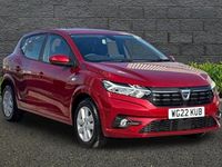 Used Dacia Sandero Comfort 100 HP (73 kW) 2022 Red Hatchback