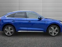 Used Audi Q5 Sportback S-Line 261 HP (191 kW) 2022 Blue SUV