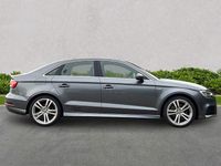 Used Audi A3 S-Line 150 HP (110 kW) 2019 Grey Sedan