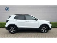 Usado VW T-Cross Black Edition 110 CV (80 kW) 2023 Blanco SUV