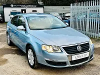 Used VW Passat SE 140 HP (102 kW) 2007 Blue Sedan