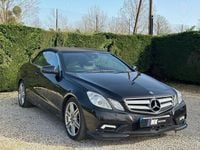 Used Mercedes E220 2011 Black Cabriolet