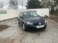 Used VW Golf VI S 105 HP (77 kW) 2010 Blue Hatchback