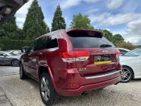 Used Jeep Grand Cherokee Overland 243 HP (178 kW) 2016 Red SUV