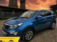 Used Kia Sportage 115 HP (84 kW) 2014 Blue SUV
