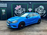 Used Mercedes A180 109 HP (80 kW) 2014 Blue Hatchback
