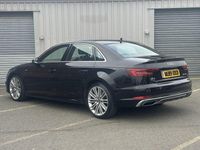 Used Audi A4 S-Line 190 HP (139 kW) 2019 Black Sedan