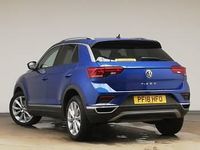 Used VW T-Roc SEL 150 HP (110 kW) 2018 Blue SUV