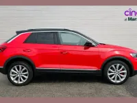 Used VW T-Roc SEL 150 HP (110 kW) 2018 Red SUV