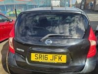 Used Nissan Note Acenta 2016 Black Hatchback