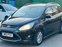 Used Ford Grand C-Max Titanium 115 HP (84 kW) 2011 Black MPV