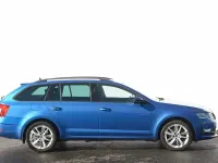 Used Skoda Octavia SE L 147 HP (108 kW) 2019 Race blue metallic Estate
