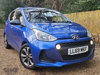 Used Hyundai i10 67 HP (49 kW) 2019 Blue Hatchback