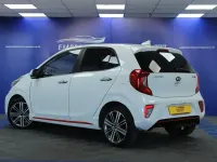 Used Kia Picanto GT-Line S 99 HP (72 kW) 2020 White Hatchback