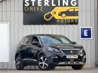 Used Peugeot 3008 GT-line 2017 Black SUV