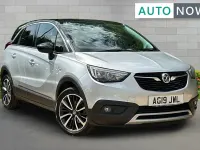 Used Vauxhall Crossland X Elite 108 HP (79 kW) 2019 Silver SUV