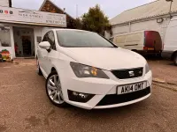Used Seat Ibiza FR 105 HP (77 kW) 2014 White Hatchback