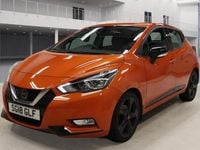 Used Nissan Micra Acenta 2018 Orange Hatchback