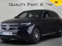 Used Mercedes EQC400 AMG line 300 kW (408 HP) 2022 Black SUV