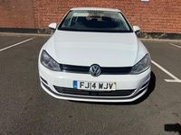 Used VW Golf VII SE 105 HP (77 kW) 2014 White Hatchback