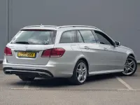 Begagnad Mercedes E250 AMG 2013 Silver Kombi