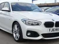 Used BMW 118 M Sport 136 HP (100 kW) 2016 White Hatchback