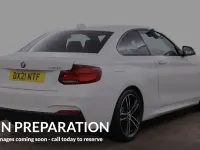 Used BMW 218 M Sport 136 HP (100 kW) 2021 White Coupe