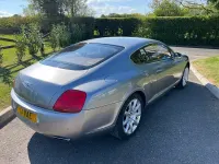 Begagnad Bentley Continental 2004 Silver Sportkupé