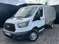 Used Ford Transit S 130 HP (95 kW) 2017 White Cabriolet