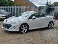 Used Peugeot 308 CC GTi 2010 White Cabriolet