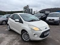 Used Ford Ka Zetec 2010 White Hatchback
