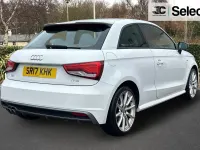 Used Audi A1 S-Line 123 HP (90 kW) 2017 White Hatchback