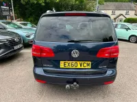 Used VW Touran SE 140 HP (102 kW) 2010 Blue MPV
