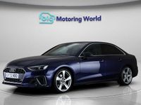 Used Audi A4 S-Line 148 HP (108 kW) 2022 Blue Sedan